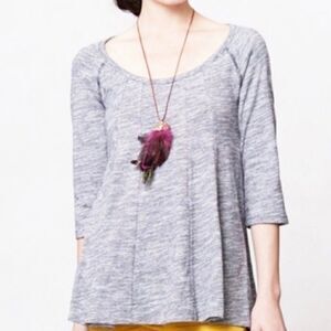 NWT! Anthropologie cotton pullover swing tunic